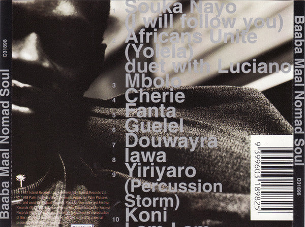 Baaba Maal : Nomad Soul (CD, Album)