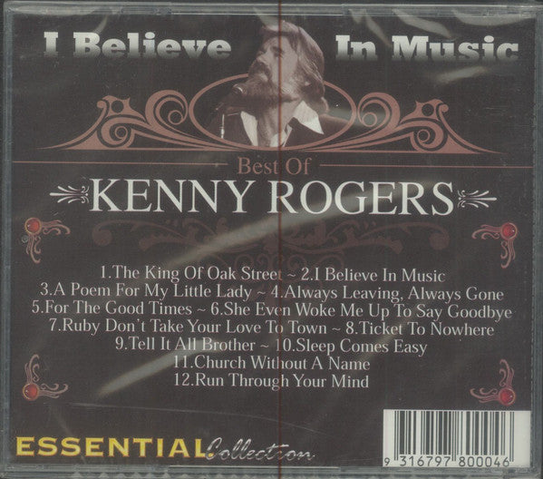 Kenny Rogers : I Believe In Music (CD, Album, Comp)