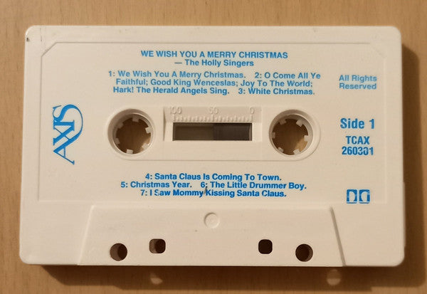 The Holly Singers : We Wish You A Merry Christmas (Cass, RE)