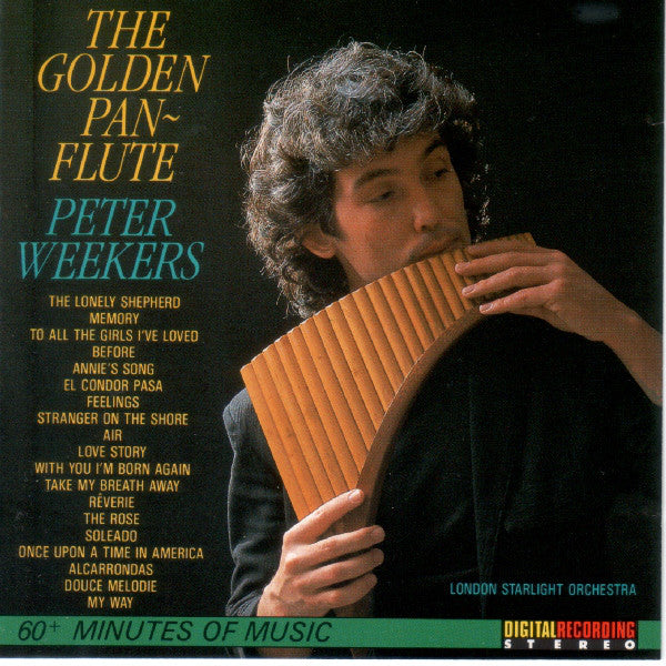 Peter Weekers & London Starlight Orchestra : The Golden Pan-Flute (CD, Album)
