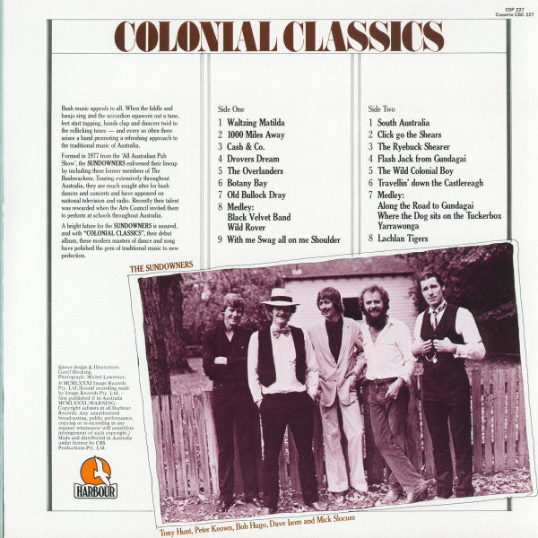 Sundowners (8) : Colonial Classics (LP)