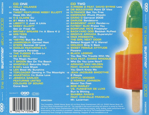 Various : The Best Summer Album 2002 (2xCD, Comp)