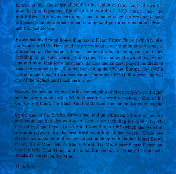 James Brown : Cold Sweat (CD, Album)