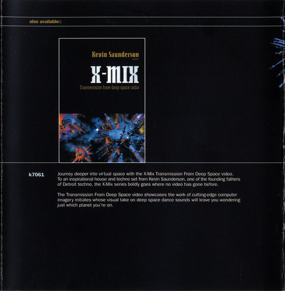 Kevin Saunderson : X-Mix - Transmission From Deep Space Radio (CD, Mixed)