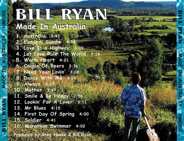 Bill Ryan (11) : Made In Australia (CD, Album)