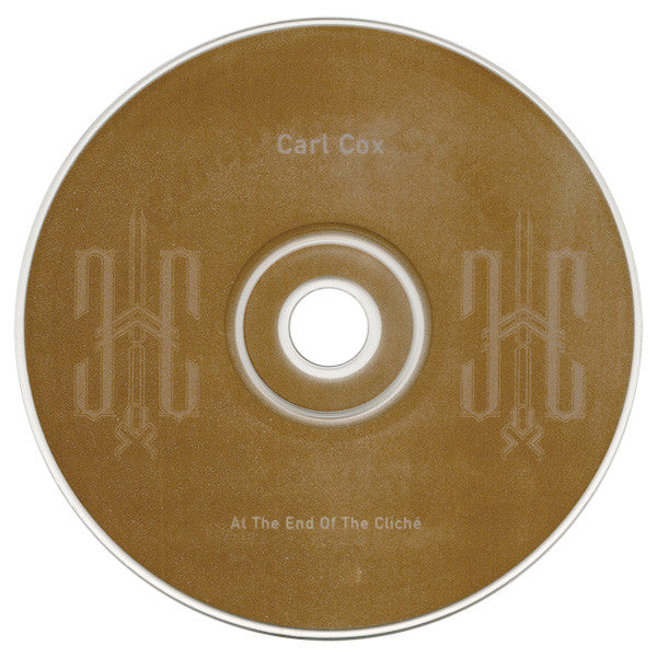 Carl Cox : At The End Of The Cliché (CD, Album)