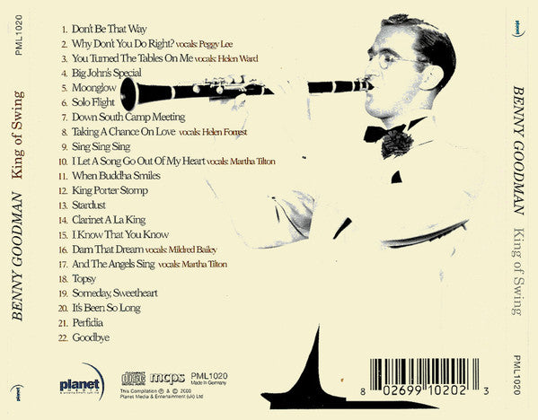 Benny Goodman And His Orchestra : King Of Swing (CD, Comp)