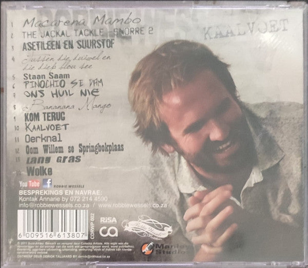 Robbie Wessels : Kaalvoet (CD, Album)