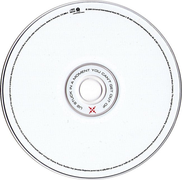U2 : Stuck In A Moment You Can't Get Out Of (CD, Single)
