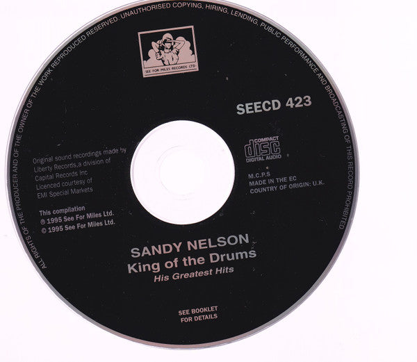 Sandy Nelson : King Of The Drums: His Greatest Hits (CD, Comp)