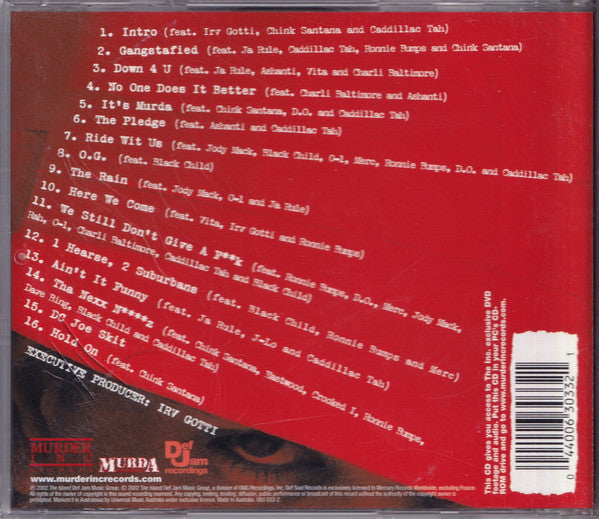 Irv Gotti presents The Inc : Irv Gotti Presents The Inc (CD, Album)