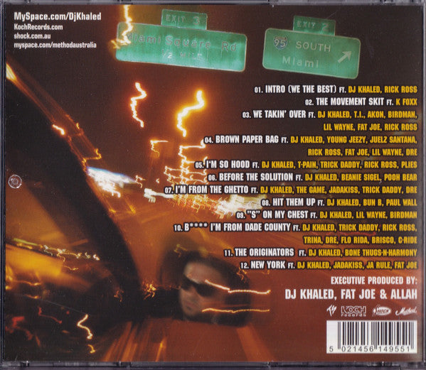 Terror Squad presents: DJ Khaled : We The Best (CD, Album)