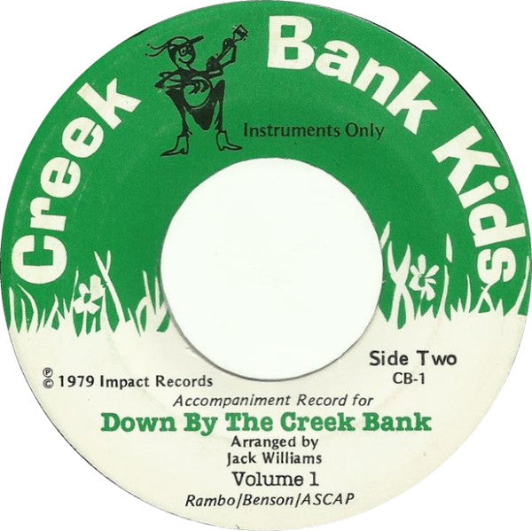 The Creek Bank Singers : Down By The Creek Bank (7", Single)