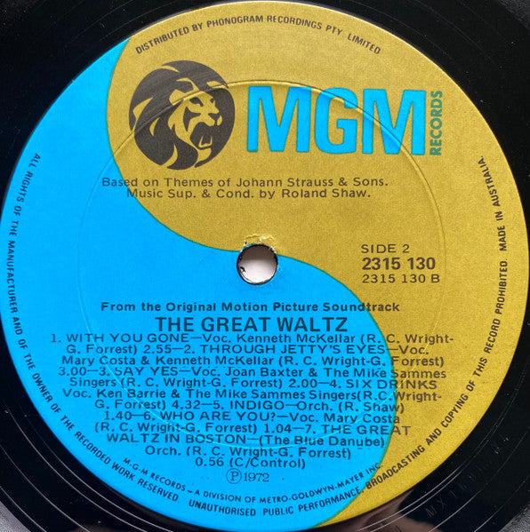 Various : The Great Waltz (LP, Album)