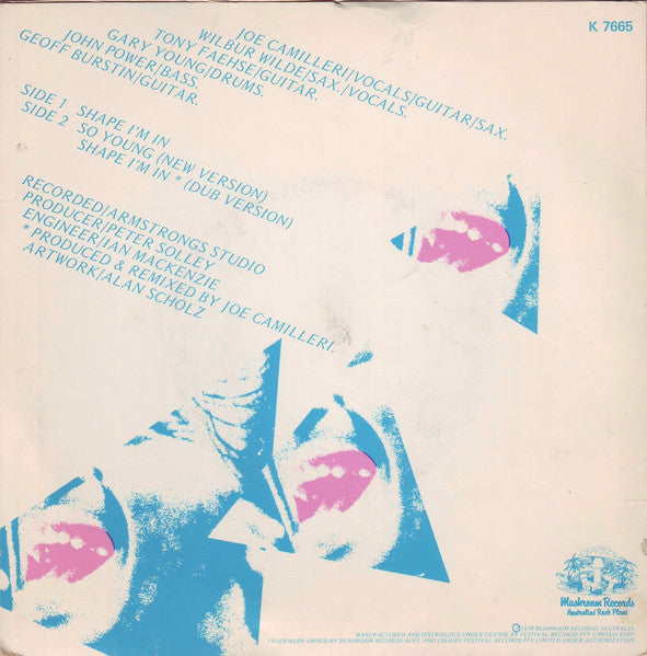 Jo Jo Zep and the Falcons : Shape I'm In (7", Single)