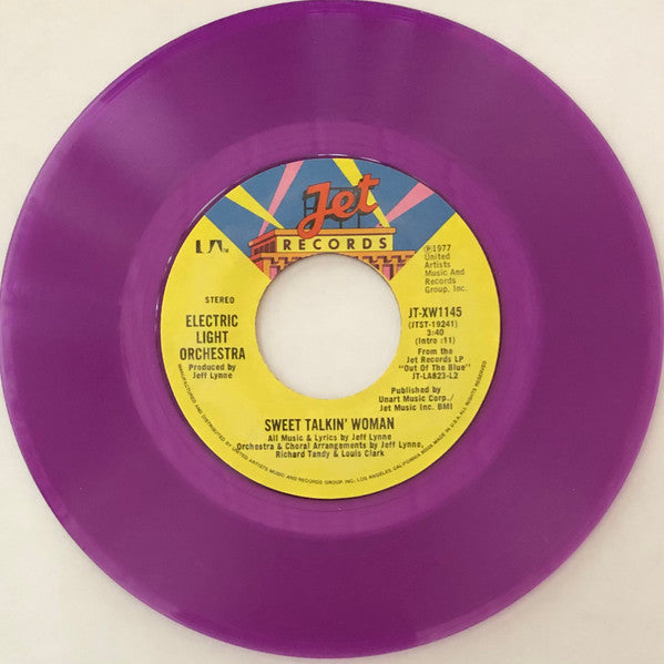 Electric Light Orchestra : Sweet Talkin' Woman (7", Single, Styrene, Pur)