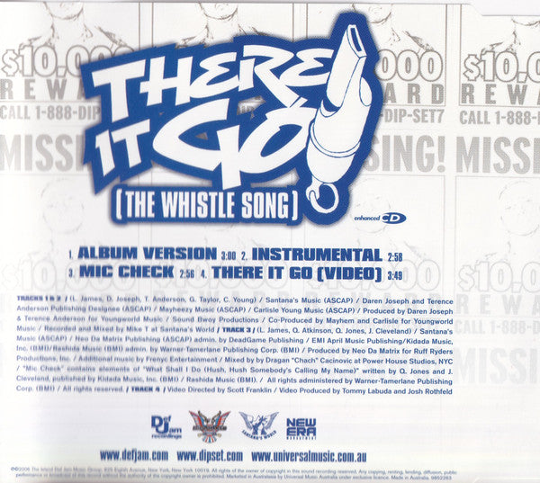 Juelz Santana : There It Go (The Whistle Song) (CD, Single, Enh)
