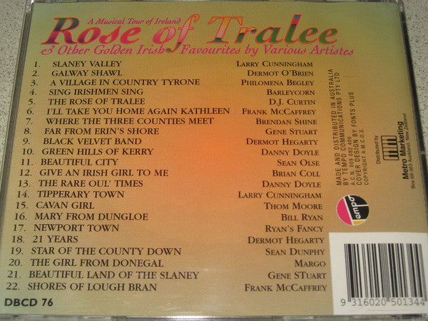 Various : Rose Of Tralee & Other Golden Irish Favourites (CD, Comp, RE)