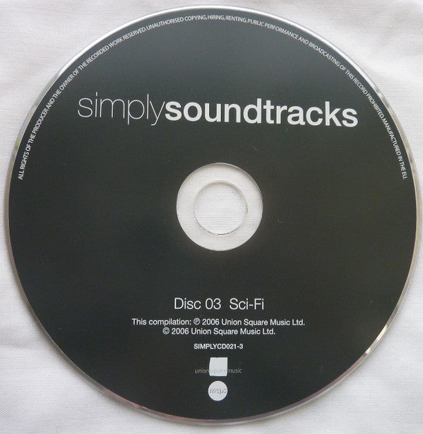 Various : Simply Soundtracks (4xCD, Comp + Box)