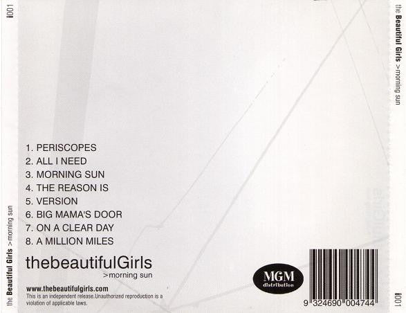 The Beautiful Girls : Morning Sun (CD, MiniAlbum)