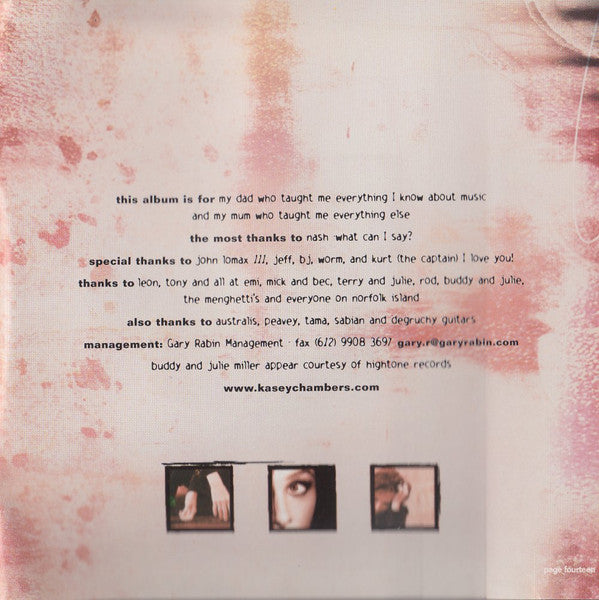 Kasey Chambers : The Captain (CD, Album)