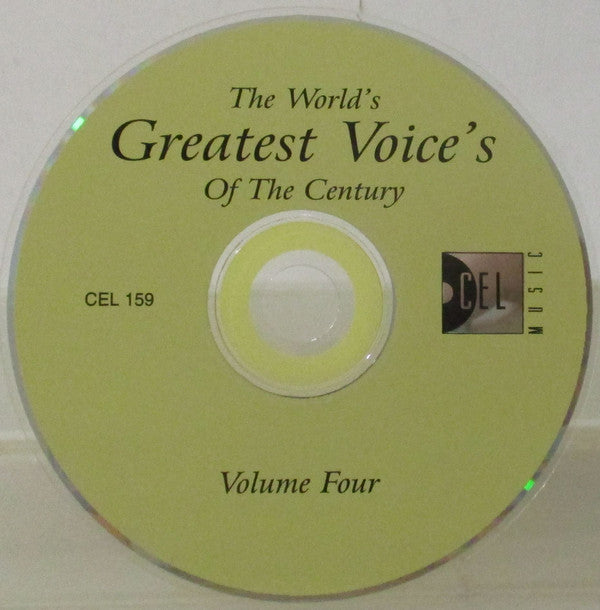 Various : The World's Greatest Voices Of The Century (CD, Album, Comp)