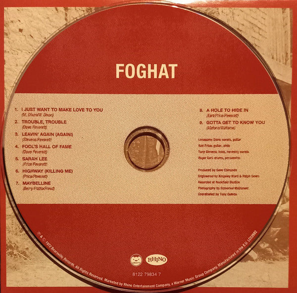 Foghat : Original Album Series (CD, Album, RE + CD, Album, RE + CD, Album, RE + CD)