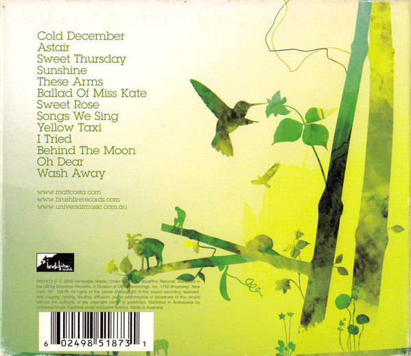 Matt Costa : Songs We Sing (CD, Album, Dig)