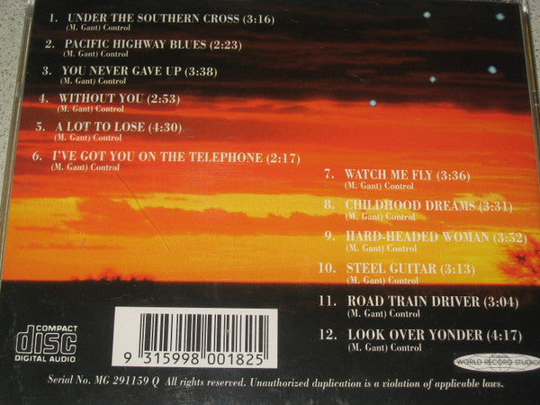 Michael Gant : Under The Southern Cross (CD, Album)