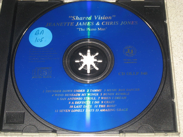Jeanette James (3) And Chris Jones (67) : Shared Vision (CD, Album)