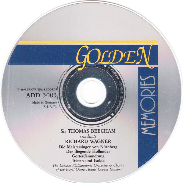 Sir Thomas Beecham, Richard Wagner : Sir Thomas Beecham Conducts Wagner (CD, Comp)