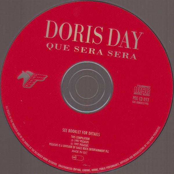 Doris Day : Que Sera Sera (CD, Comp)