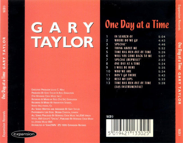 Gary Taylor : One Day At A Time (CD, Album)