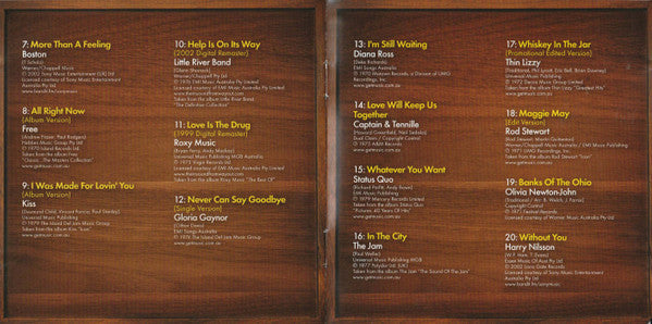 Various : Listen To The Music: The Very Best Of The 70s (2xCD, Comp)