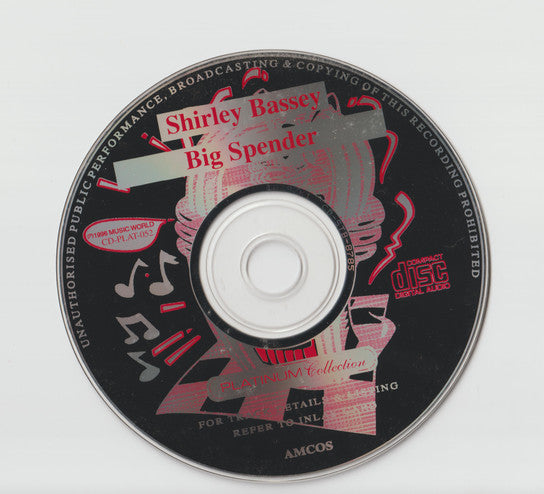 Shirley Bassey : Big Spender (CD, Comp)