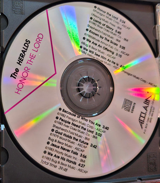 The Heralds (3) : Honor The Lord (CD)