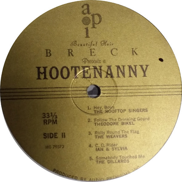 Various : Beautiful Hair Breck Presents A Hootenanny (LP, Comp)