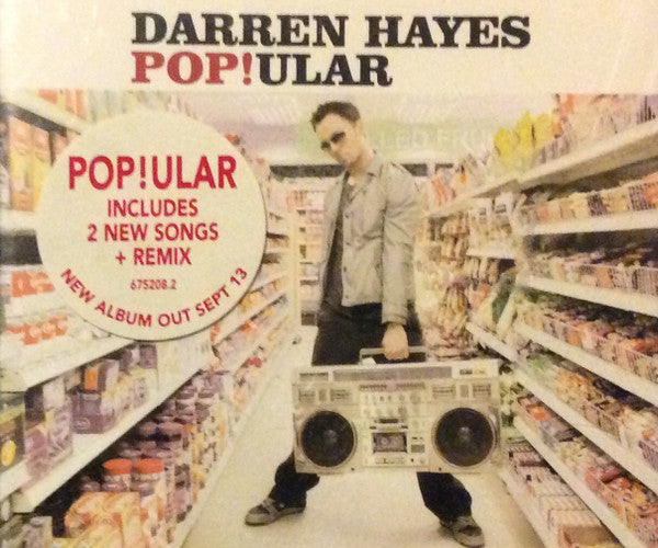 Darren Hayes : Pop!ular (CD, Single)