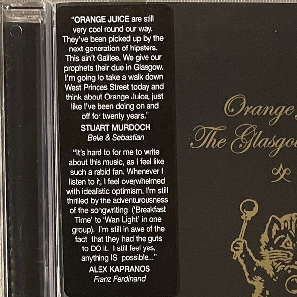 Orange Juice (3) : The Glasgow School (CD, Comp, RE, Jew)