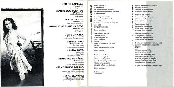 Niña Pastori : Entre Dos Puertos (CD, Album)
