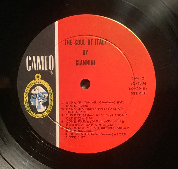 Giannini : Soul Of Italy (LP)