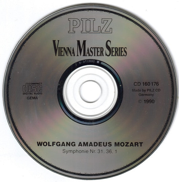 Wolfgang Amadeus Mozart : Symphonie Nr. 31 "Pariser Symphonie" / Symphonie Nr. 36 "Linzer Symphonie" / Symphonie Nr. 1 In Es-Dur (CD)