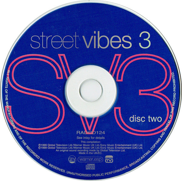 Various : Street Vibes 3 (2xCD, Comp, FSV)