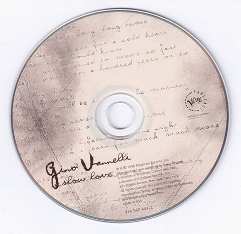 Gino Vannelli : Slow Love (CD, Album)