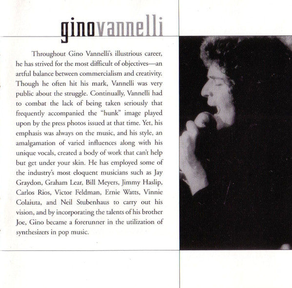 Gino Vannelli : Ultimate Collection (CD, Comp)
