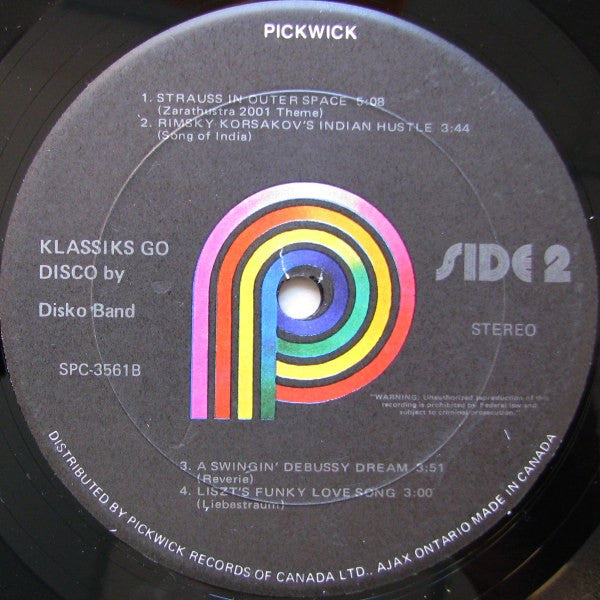 Disko Band : Klassiks Go Disko (LP, Album)