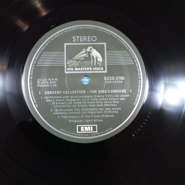 The King's Singers : Concert Collection (LP, Album, Quad)