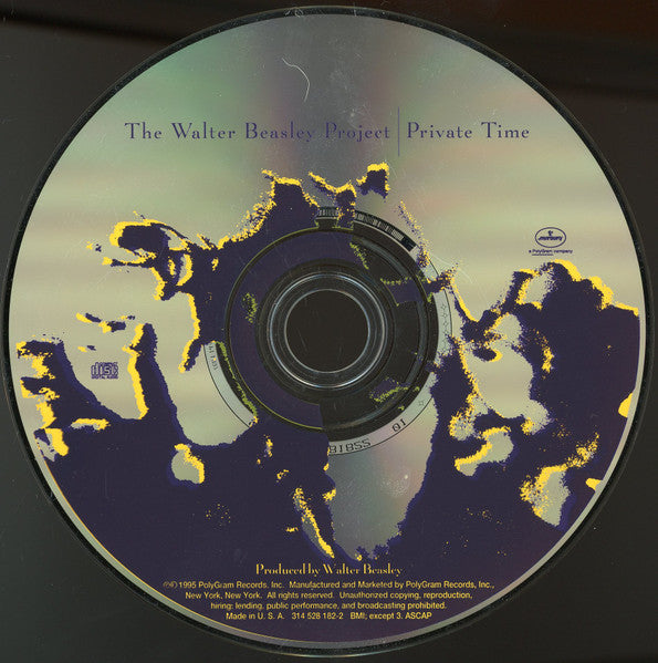 Walter Beasley Project* : Private Time (CD, Album)