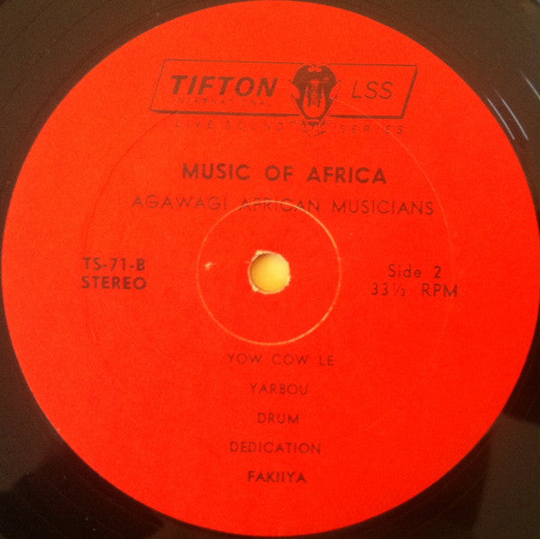 Agawagi African Musicians : Music Of Africa (LP)