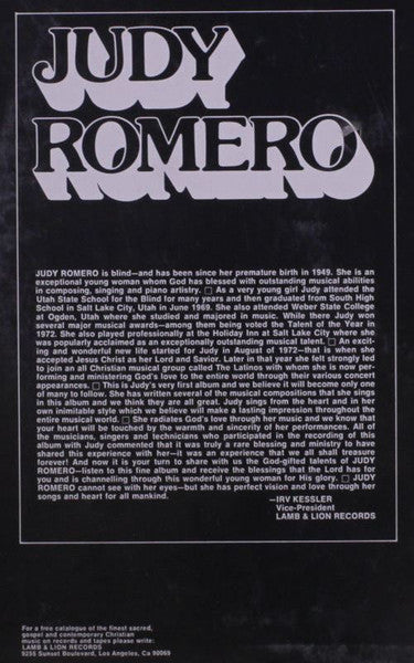 Judy Romero : Judy! Judy! Judy! (LP, Album)